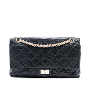 Pre-Loved Chanel Quilted Aged Calfskin Reissue 2.55 Double Flap 226